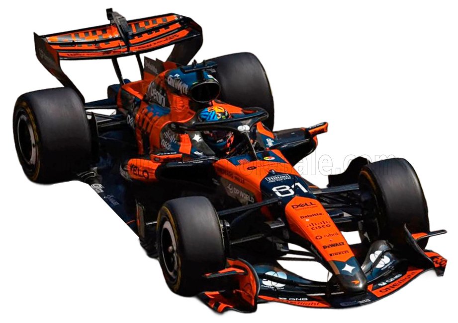 1:64 Minichamps - McLaren F1 MCL40 Team McLaren #81 Monaco GP 2026 O. Piastri *1000th GP Livery*