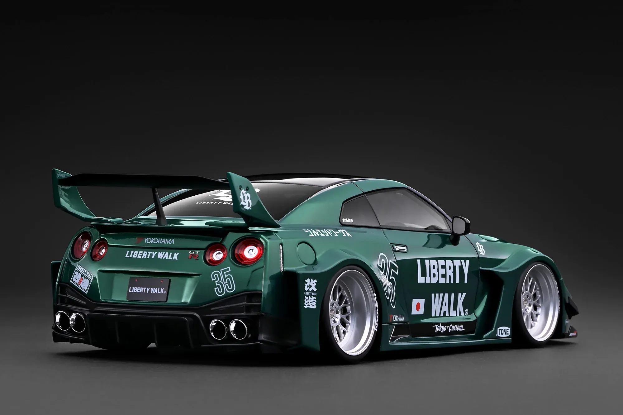 1:18 Ignition - LB-Silhouette WORKS GT Nissan 35GT-RR, green metallic