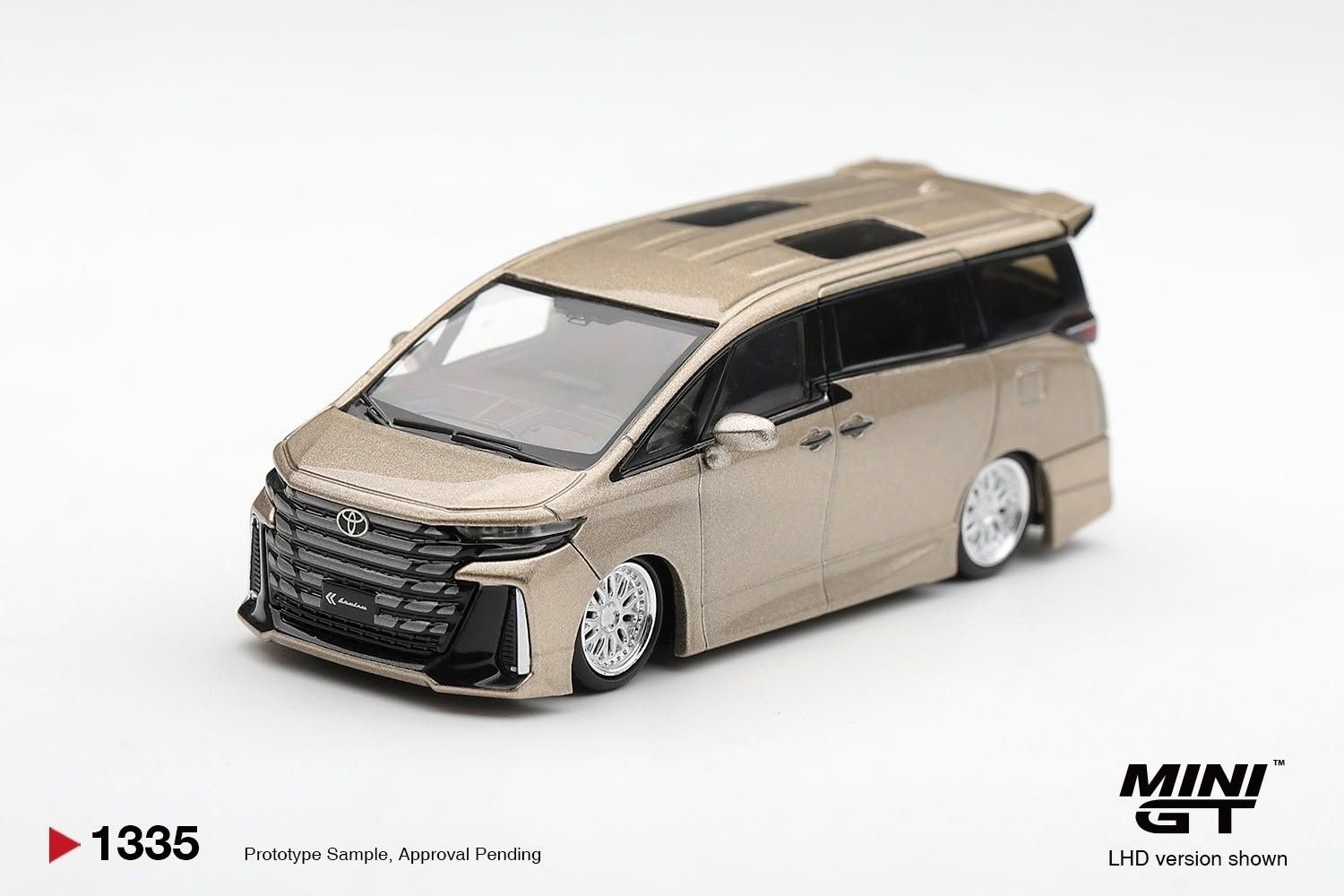 1:64 Mini GT - 2026 Toyota Vellfire 40, Kuhl Gold metallic