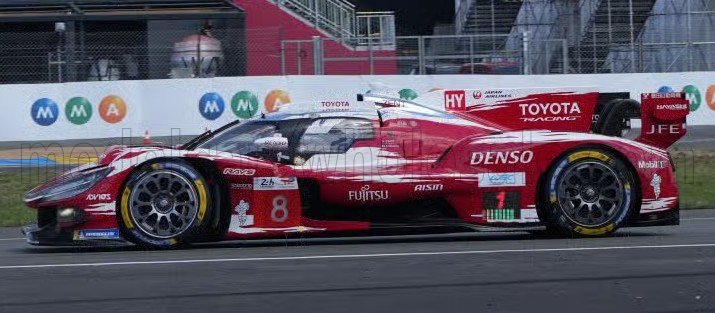 1:43 Spark - Toyota TR010 Hybrid 3.5L V6 Team Toyota Racing #8 3rd 24h Le Mans 2026 - S. Buemi - B. Hartley - R. Hirakawa