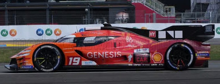 1:43 Spark - Genesis GMR-001 G8MR 3.2L V8 Turbo Team Genesis Magma Racing #19 24h Le Mans 2026 - P. L. Chatin - M. Jaminet - D. Juncadella
