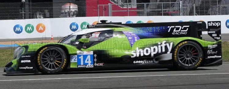 1:43 Spark - Oreca 07 Gibson GK428 4.2L V8 Team TDS Racing #14 24h Le Mans 2026 - T. Lütke - M. Beche - K. Estre