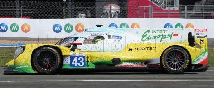 1:43 Spark - Oreca 07 Gibson GK428 4.2L V8 Team Inter Europol Competition #43 Winner LMP2 Class 24h Le Mans 2026 - T. Dillmann - J. Smiechowski - N. Yelloly