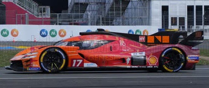 1:43 Spark - Genesis GMR-001 G8MR 3.2L V8 Turbo Team Genesis Magma Racing #17 24h Le Mans 2026 - P. Derani - M. Jaubert - A. Lotterer