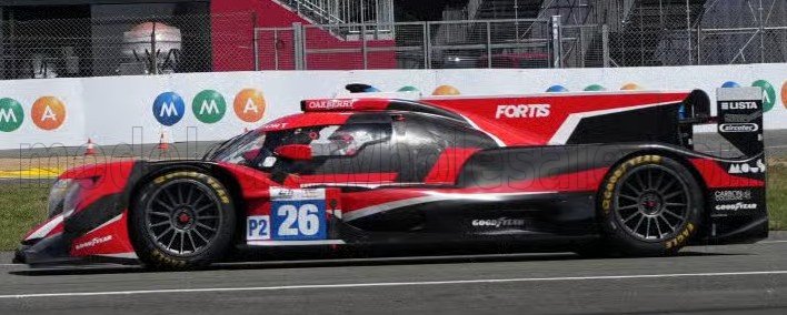 1:43 Spark - Oreca 07 Gibson GK428 4.2L V8 Team Vector Sport #26 24h Le Mans 2026 - R. Cullen - V. Lomko - P. Fittipaldi