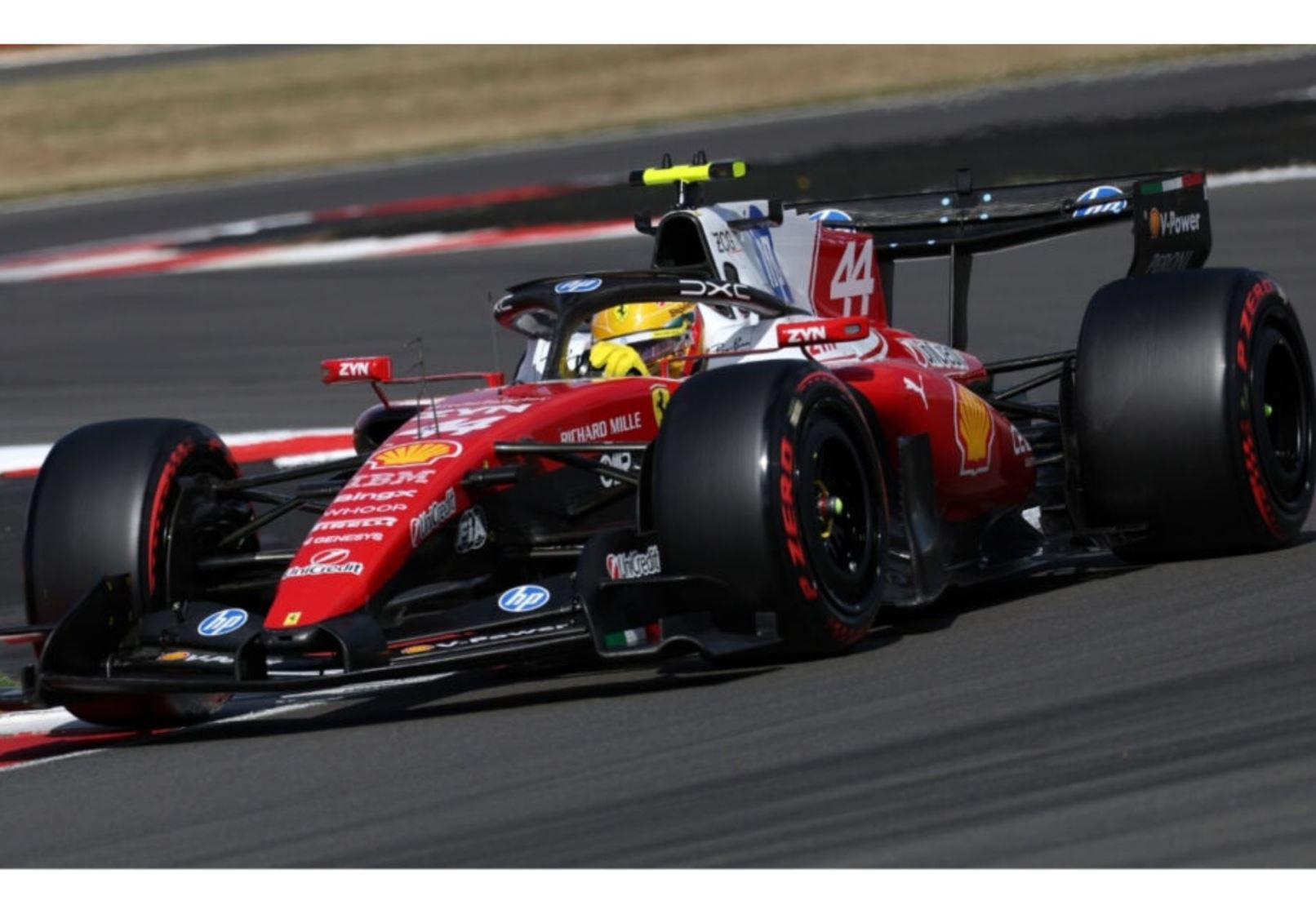 1:12 BBR - Ferrari F1 SF-26 Team Scuderia Ferrari HP SF26 #44 3rd British GP Silverstone 2026 - L. Hamilton *Mit Vitrine*