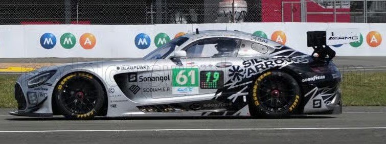 1:43 Spark - Mercedes-Benz AMG GT3 Evo 6.2L V8 LMGT3 Team Iron Lynx #61 24h Le Mans 2026 - M. Berry - M. Martin - R. Andrade