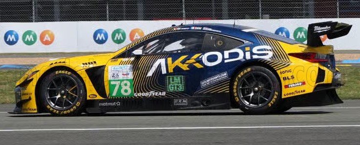 1:43 Spark - Lexus RC F GT3 5.0L V8 LMGT3 Team Akkodis ASP #78 24h Le Mans 2026 - J. Hawksworth - T. Van Rompuy - H. David