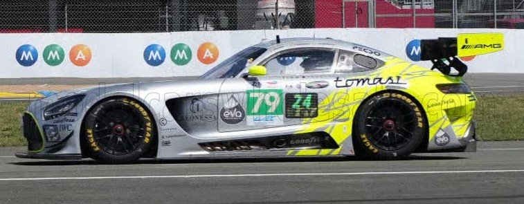 1:43 Spark - Mercedes-Benz AMG GT3 Evo 6.2L V8 LMGT3 Team Iron Lynx #79 24h Le Mans 2026 - J. Zelger - M. Cressoni - L. Hodenius