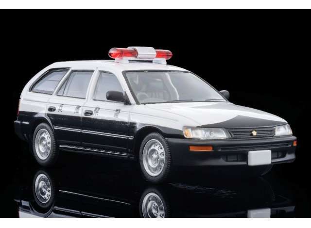1:64 Tomica Limited Vintage - Toyota Corolla Van Police Car (Hyogo Pref Police)