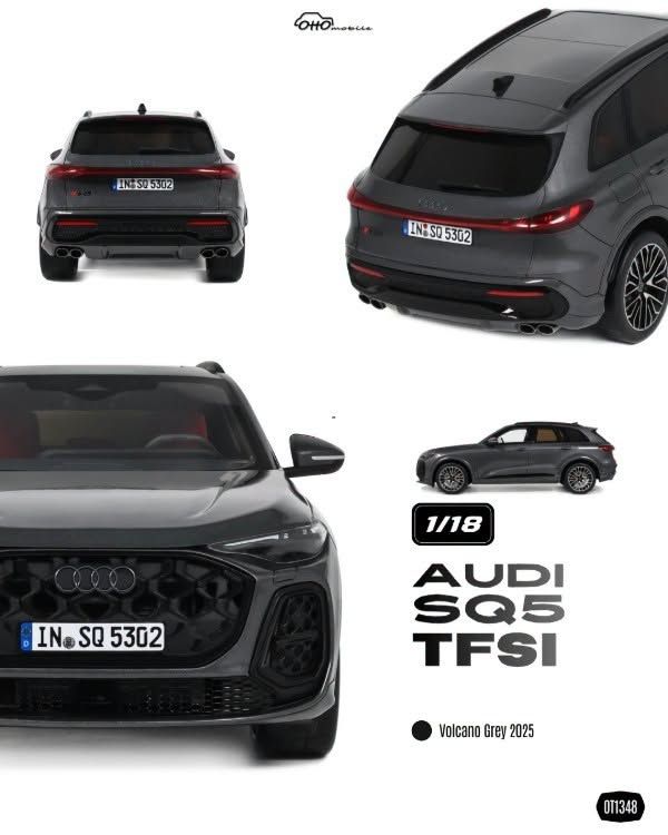 1:18 Otto Mobile - 2025 Audi SQ5 TFSI Grey