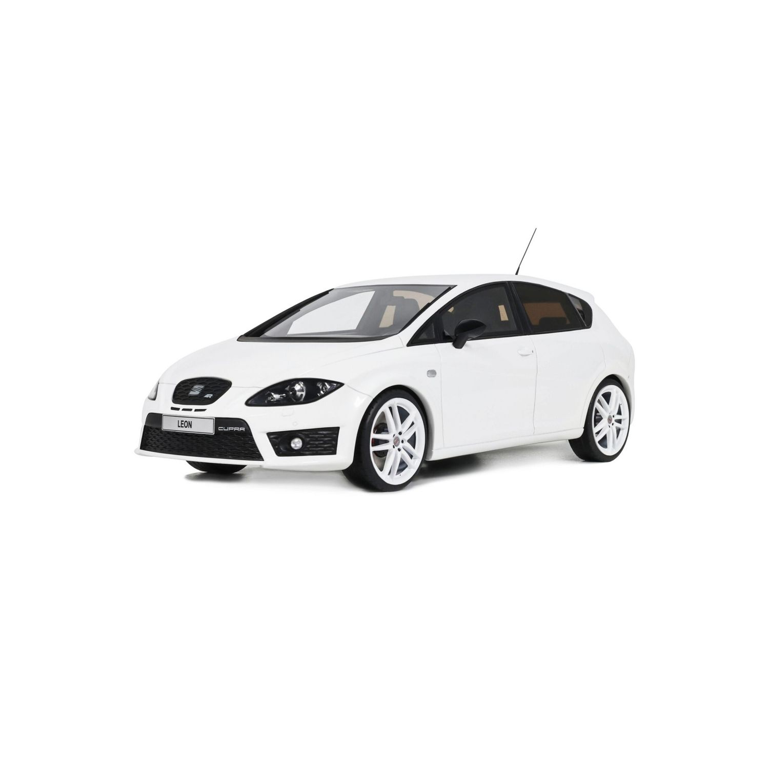 1:18 Otto Mobile - 2010 Seat Leon Mk.II Cupra R White