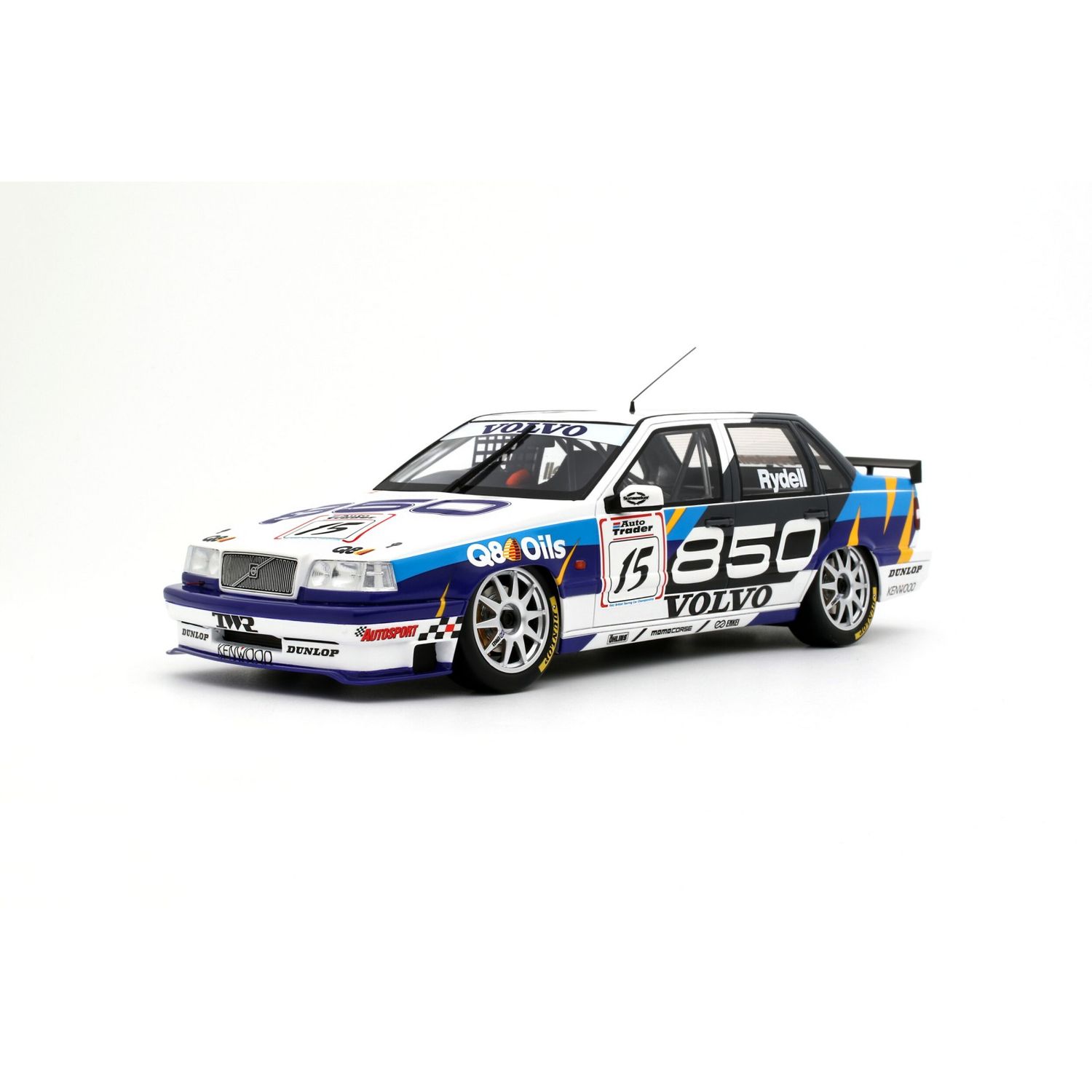 1:18 Otto Mobile - Volvo 850 20V Team Volvo Racing #15 BTCC 1995 - R. Rydell