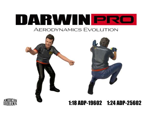 1:24 American Diorama - DarwainPro x Teckwrap Figure - 2