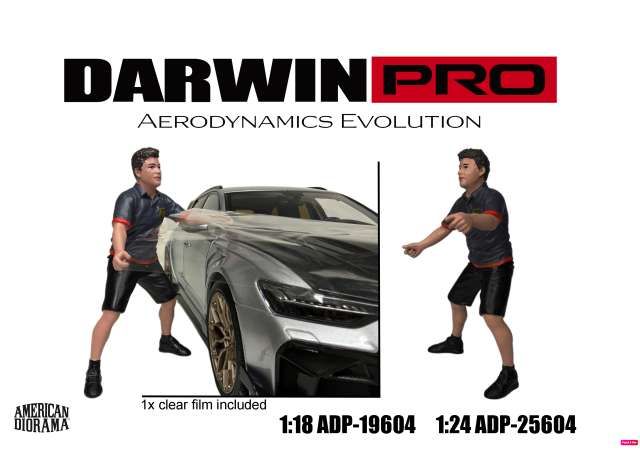 1:24 American Diorama - DarwainPro x Teckwrap Figure - 4