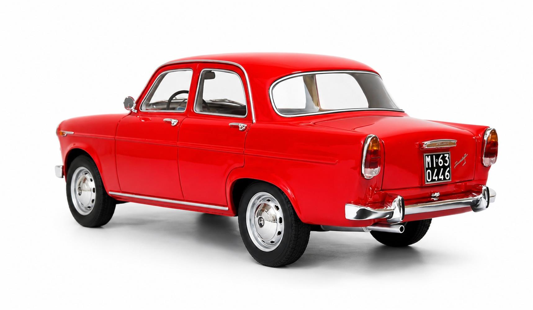 1:18 Cult Models - Alfa Romeo Giulietta Ti (101) red 61-64