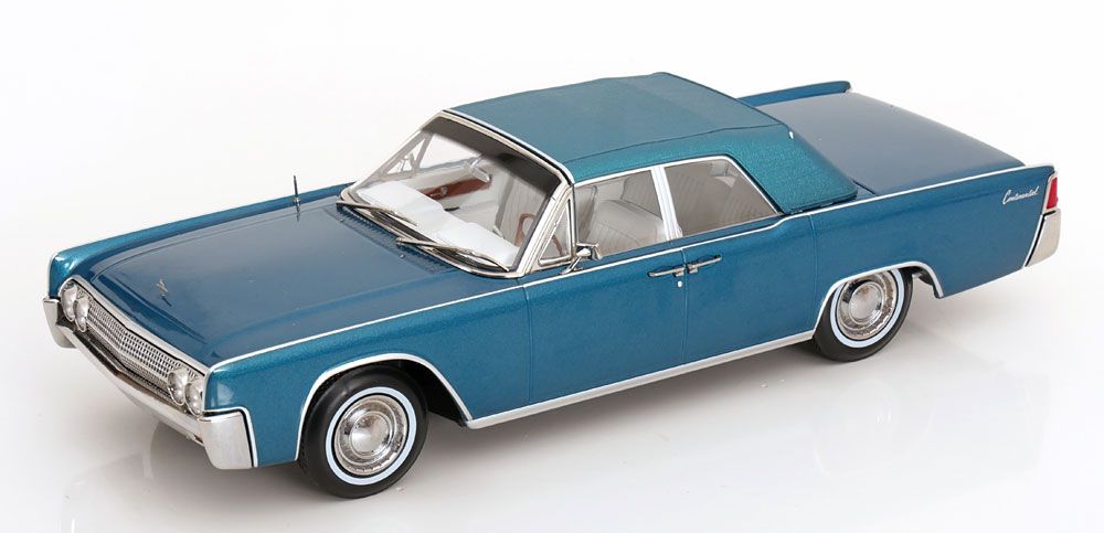 1:18 KK Scale - Lincoln Continental Convertible 1963 türkis-metallic
