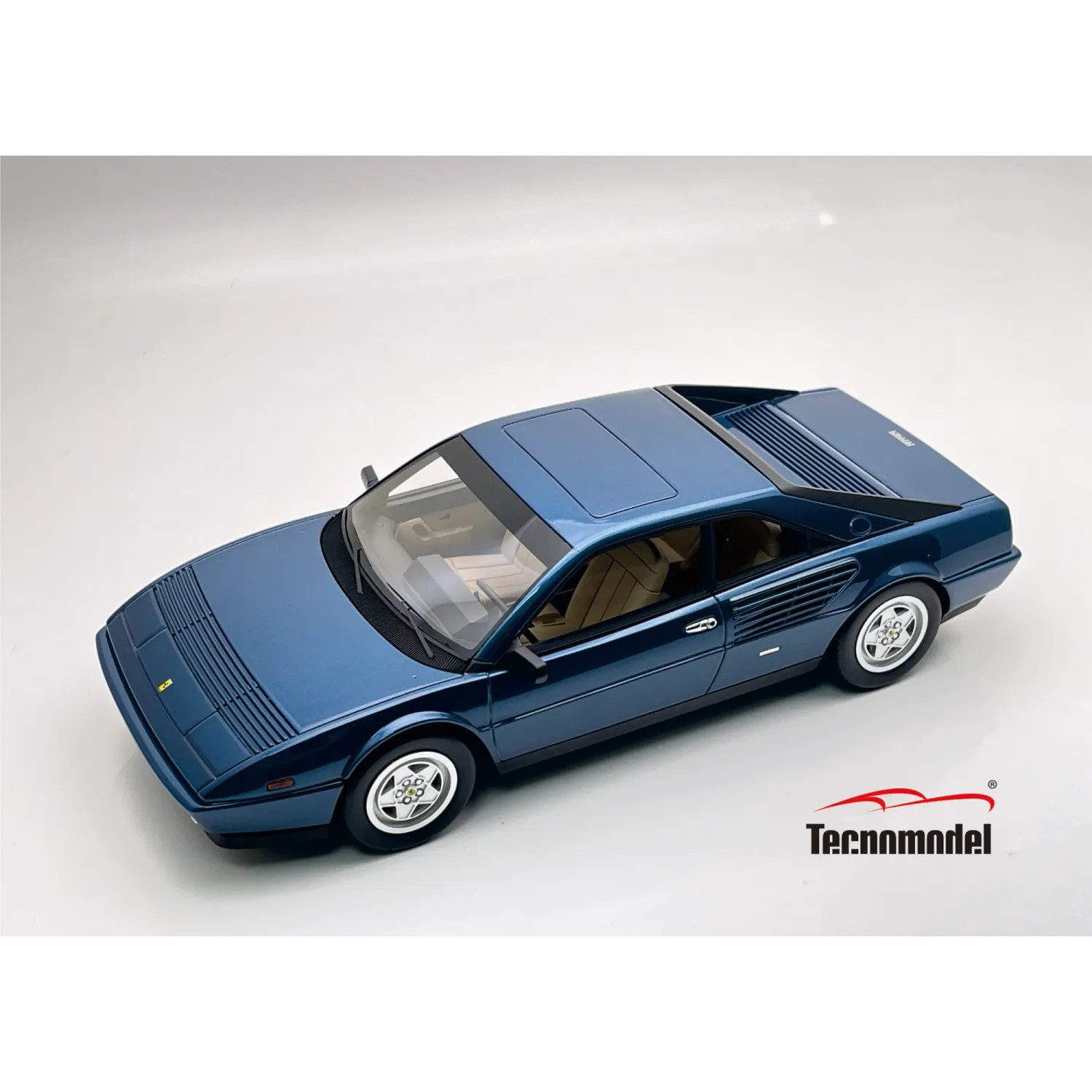 1:18 Tecnomodel - 1985 Ferrari 308 Mondial 3.2 Abu Dabi Blue 1:18 Tecnomodel - 1985 Ferrari 308 Mondial 3.2 Abu Dabi Blue