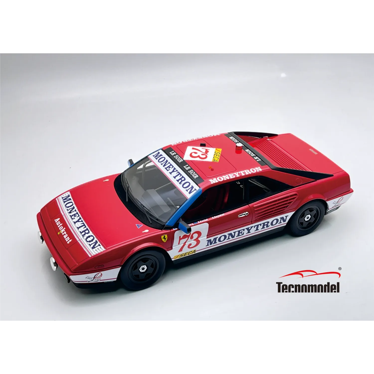 1:18 Tecnomodel - Ferrari 308 Mondial 3.2 Spa 24H 1989 #73 DNF - B. Gachot / H. Huysman / K. Rosberg / S. Johansson 1:18 Tecnomodel - Ferrari 308 Mondial 3.2 Spa 24H 1989 #73 DNF - B. Gachot / H. Huysman / K. Rosberg / S. Johansson