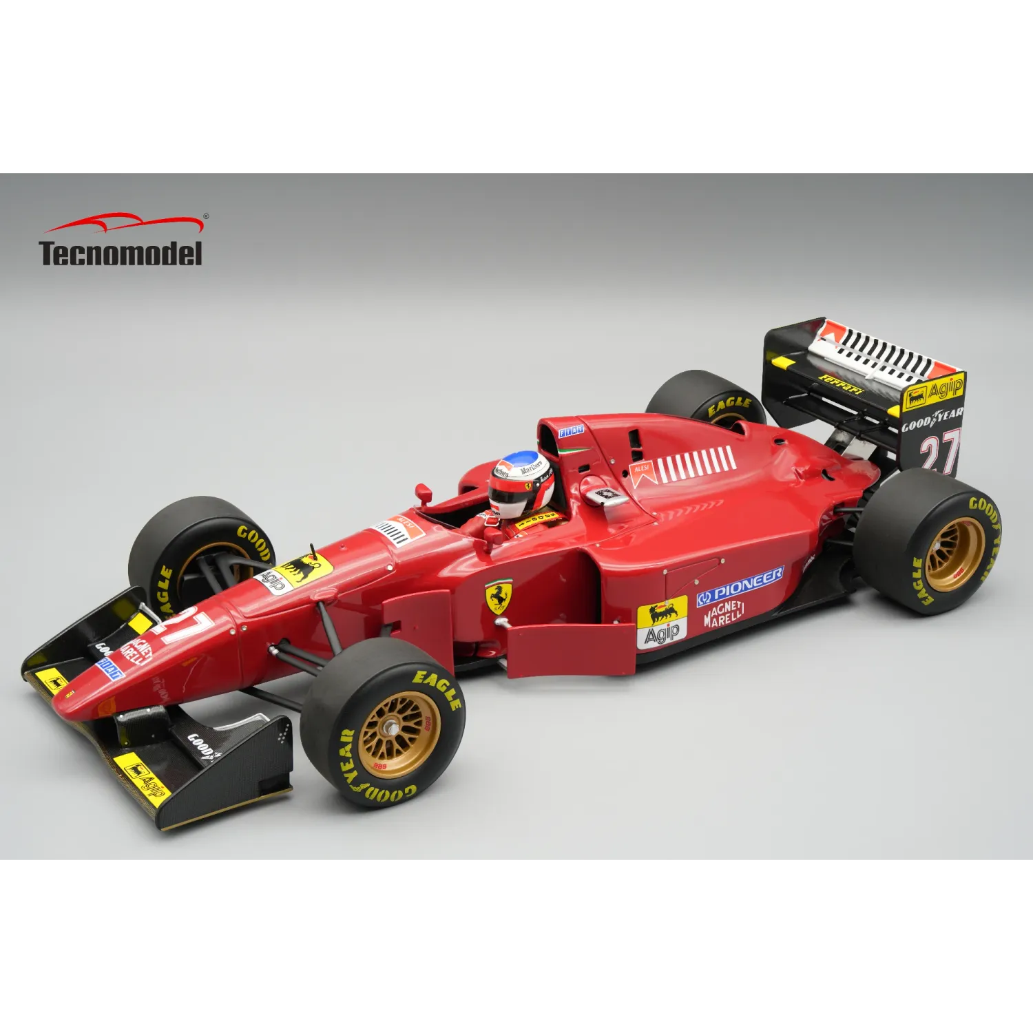 1:18 Tecnomodel - Ferrari 412T1B German GP 1994 - J. Alesi *Smooth Tyres* *With Driver Figure* 1:18 Tecnomodel - Ferrari 412T1B German GP 1994 - J. Alesi *Smooth Tyres* *With Driver Figure*