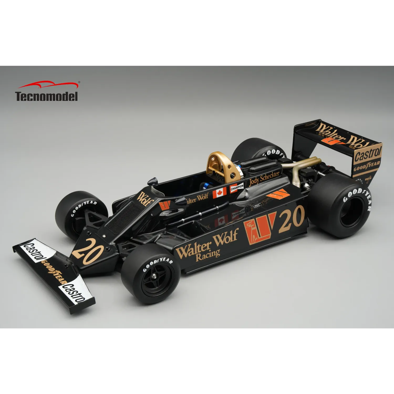 1:18 Tecnomodel - Wolf WR3/5 German GP 1978 - J. Scheckter