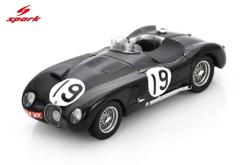 1:43 Spark - Jaguar C-Type Le Mans 1953 #19 4th - P. Whitehead / I. Stewart 1:43 Spark - Jaguar C-Type Le Mans 1953 #19 4th - P. Whitehead / I. Stewart