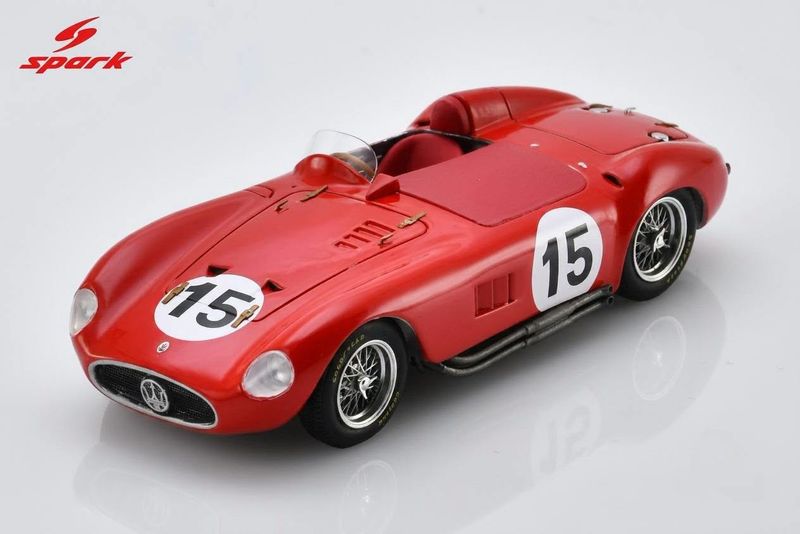 1:43 Spark - Maserati 300S Le Mans 1955 #15 - R. Mieres / F. Perdisa Chassis 3055 Short Nose 1:43 Spark - Maserati 300S Le Mans 1955 #15 - R. Mieres / F. Perdisa Chassis 3055 Short Nose