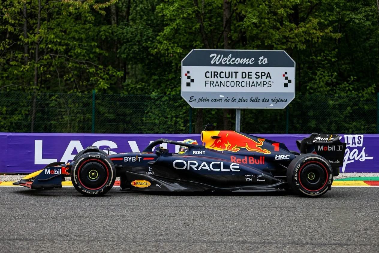 1:43 Spark - Red Bull RB22 Belgian GP 2026 #3 - M. Verstappen *300th Red Bull Podium*