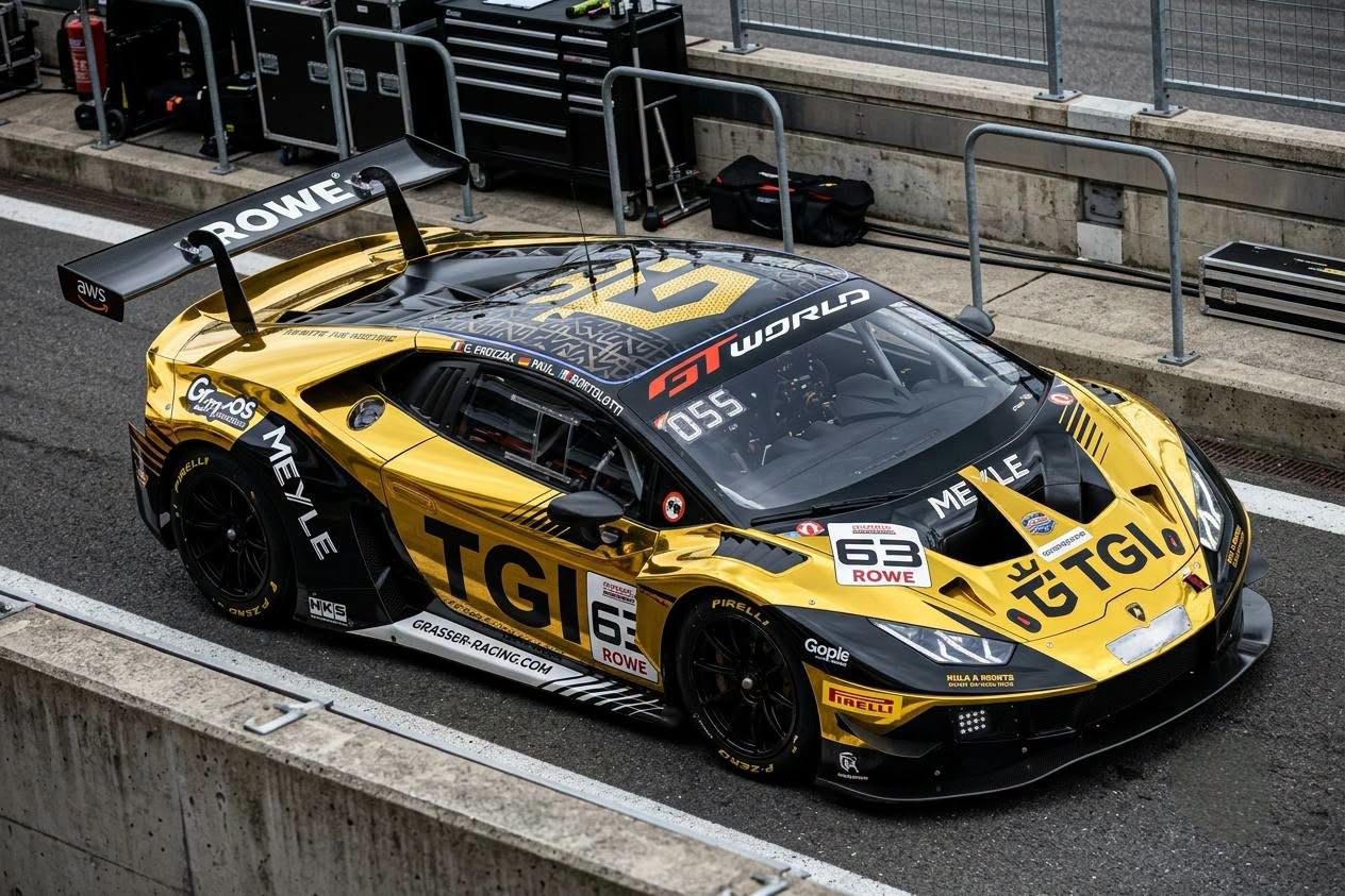 1:43 Spark - Lamborghini Temerario GT3 Spa 24 Hours 2026 #63 - F. Perera / M. Paul / M. Bortolotti