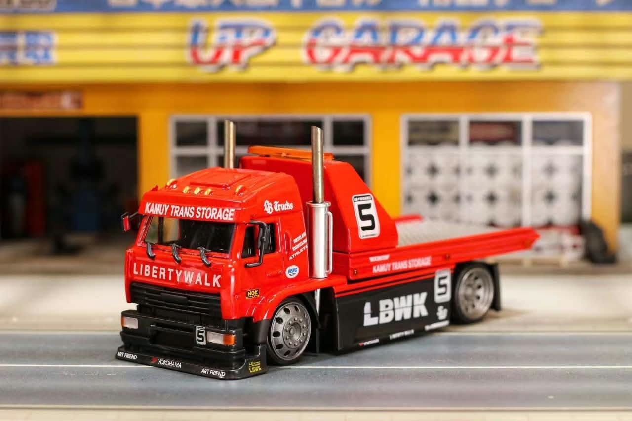 1:64 Street Weapon - Truck, red