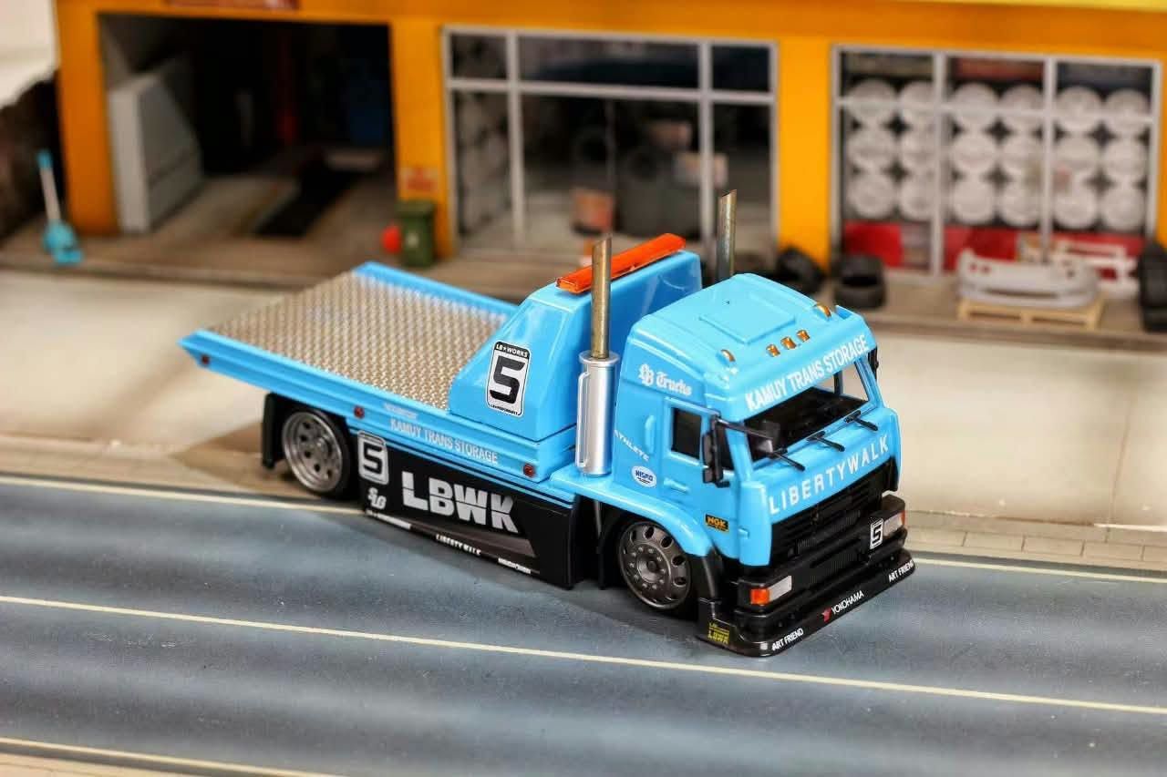 1:64 Street Weapon - Truck, blue