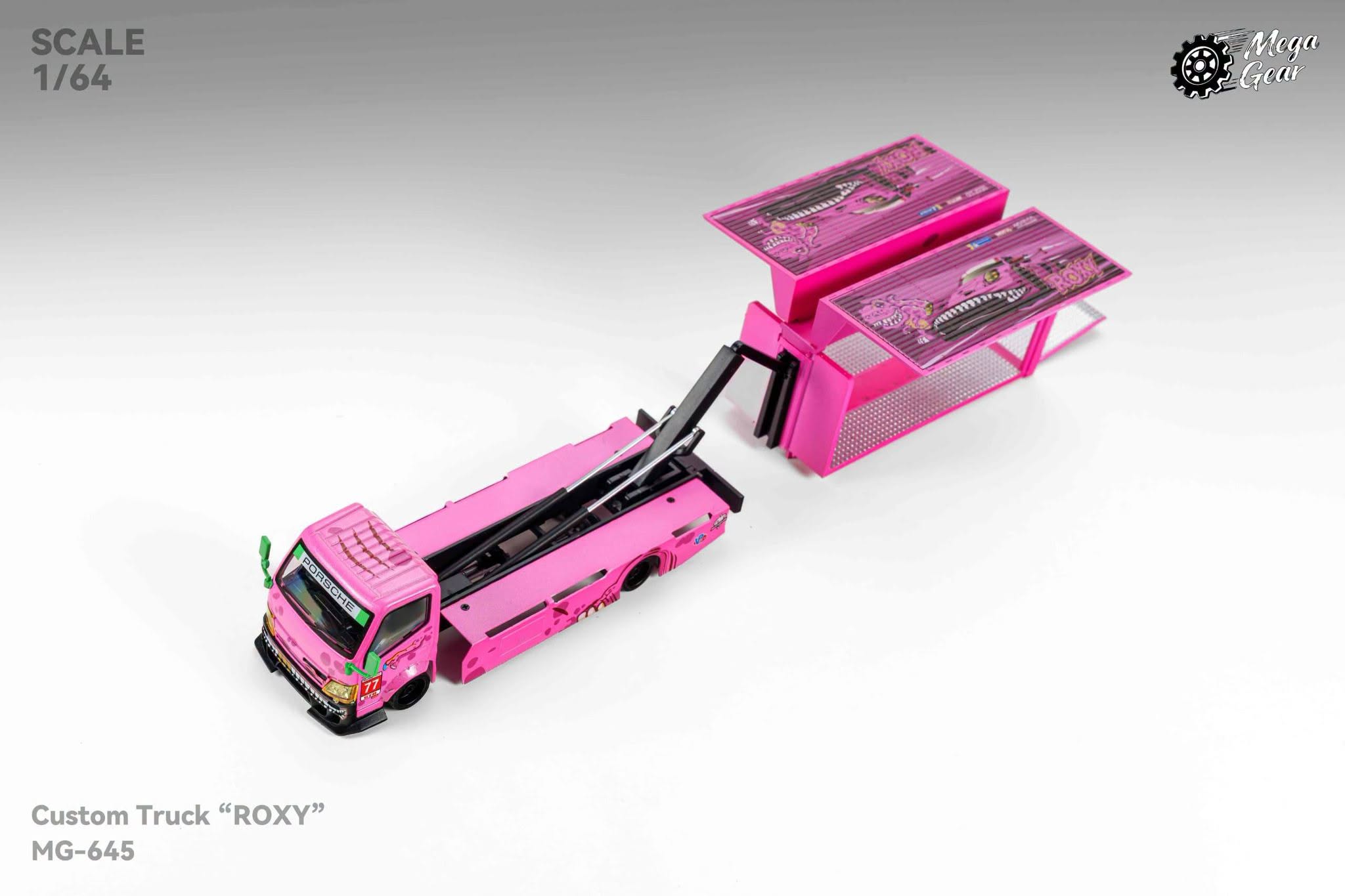 1:64 Mega Gear - Custom Box Truck, pink