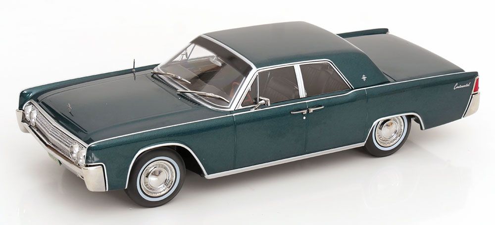 1:18 KK Scale - Lincoln Continental Sedan Matrix Reloaded 1963 dunkelgrün-metallic