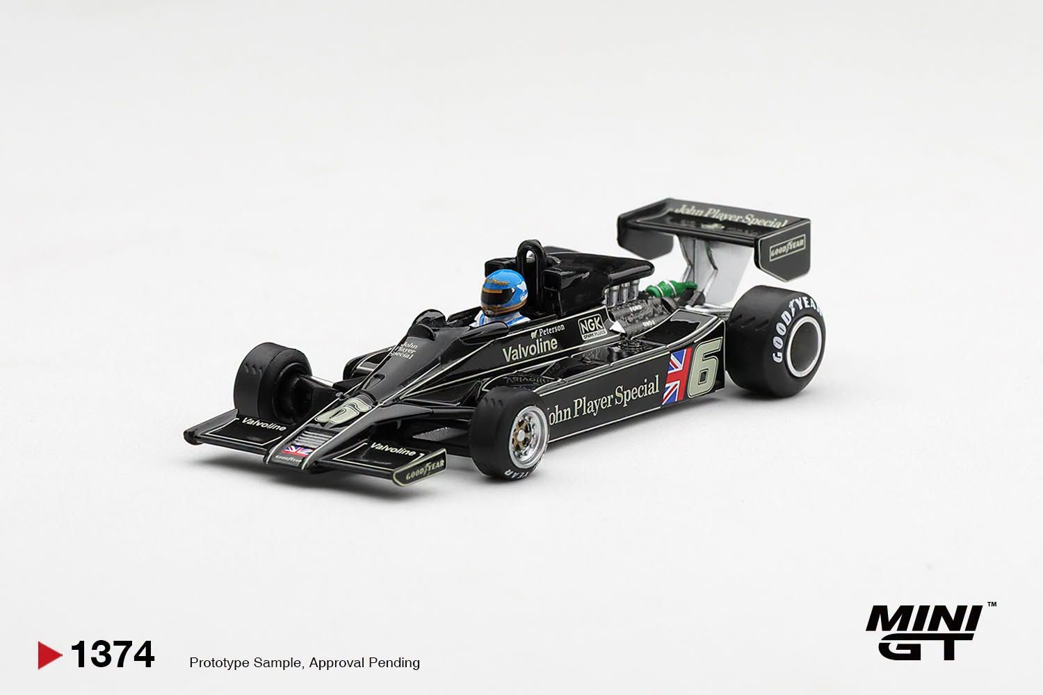 1:64 Mini GT - 1978 Lotus 78 #6 Ronnie Peterson South African GP Winner *Blister packaging*