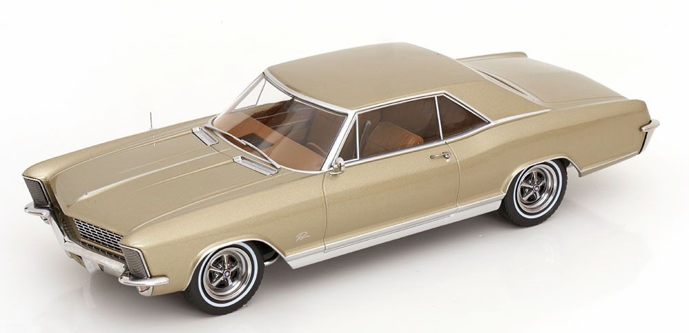 1:18 KK Scale - Buick Riviera 1965 hellgold-metallic