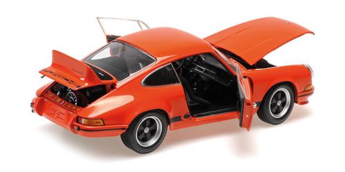 1:18 Minichamps - 1972 Porsche 911 2.7 Carrera RS Coupé Red / Black