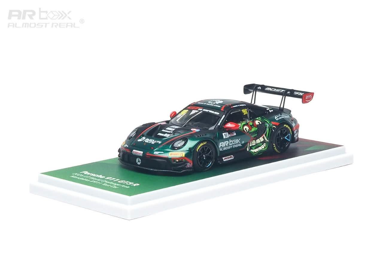 1:64 Almost Real - 2026 Porsche 911 GT3 R GT World Challenge Asia Mandalika #911 Test Car