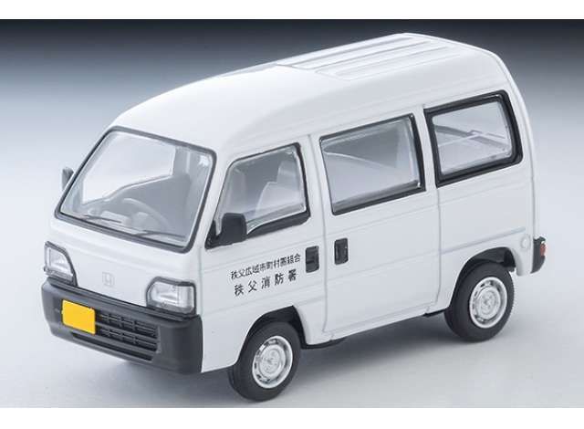 1:64 Tomica Limited Vintage - Honda Acty Van Chichibu Fire Dept, white