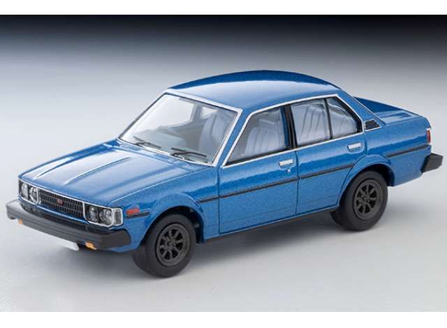 1:64 Tomica Limited Vintage - 1979 Toyota Corolla 1600GT RS Watanabe Rims, blue 1:64 Tomica Limited Vintage - 1979 Toyota Corolla 1600GT RS Watanabe Rims, blue