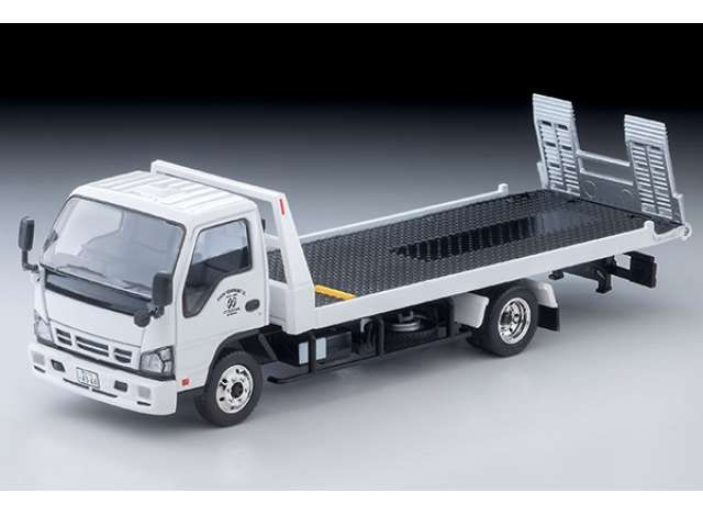 1:64 Tomica Limited Vintage - Isuzu Elf Hanamidai Safety Loader, white