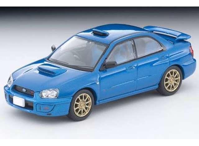 1:64 Tomica Limited Vintage - 2003 Subaru Impreza WRX STI Spec C, blue 1:64 Tomica Limited Vintage - 2003 Subaru Impreza WRX STI Spec C, blue