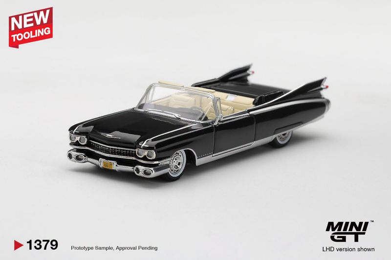 1:64 Mini GT - 1959 Cadillac Eldorado Biarritz, black