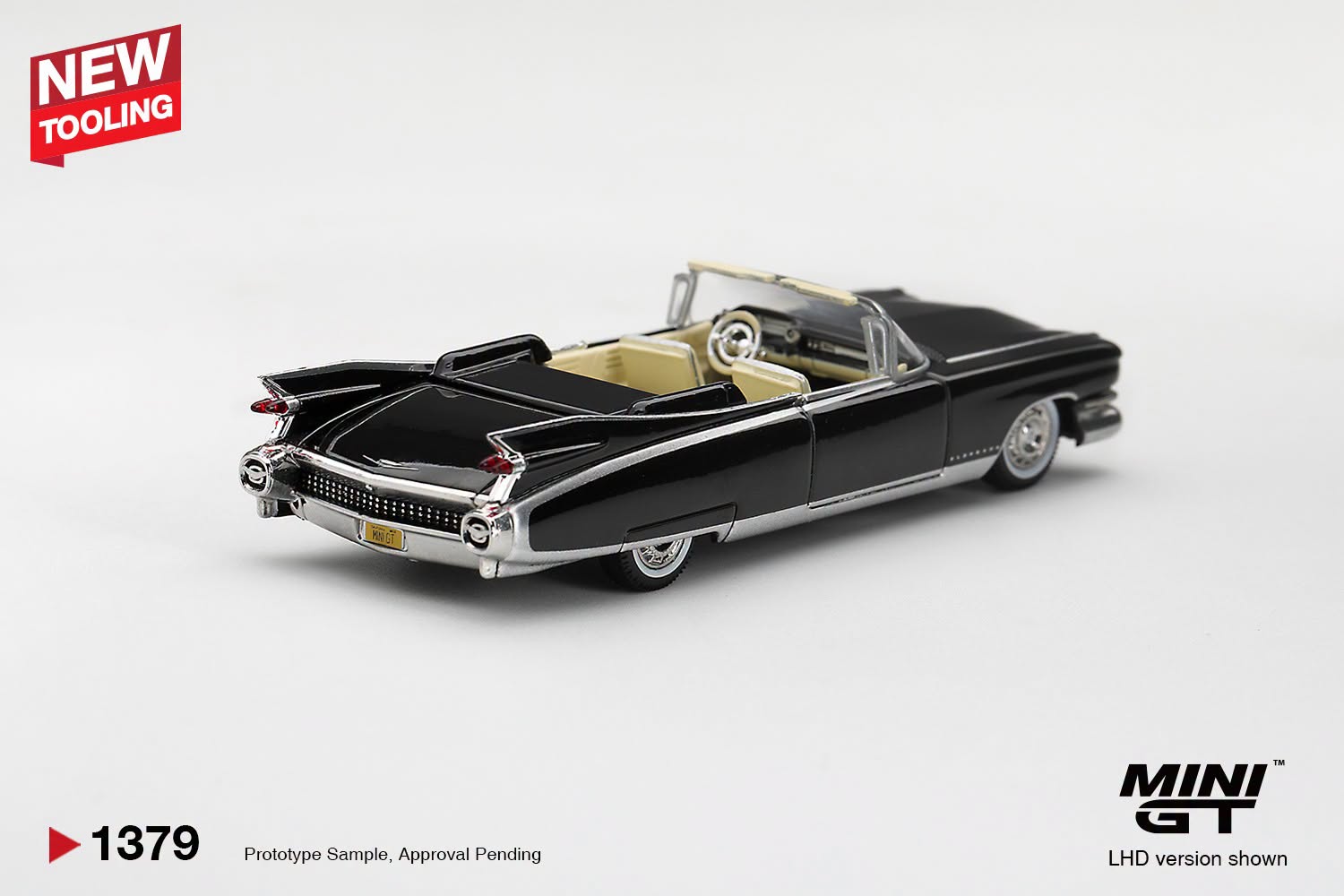 1:64 Mini GT - 1959 Cadillac Eldorado Biarritz, black *Blister packaging*