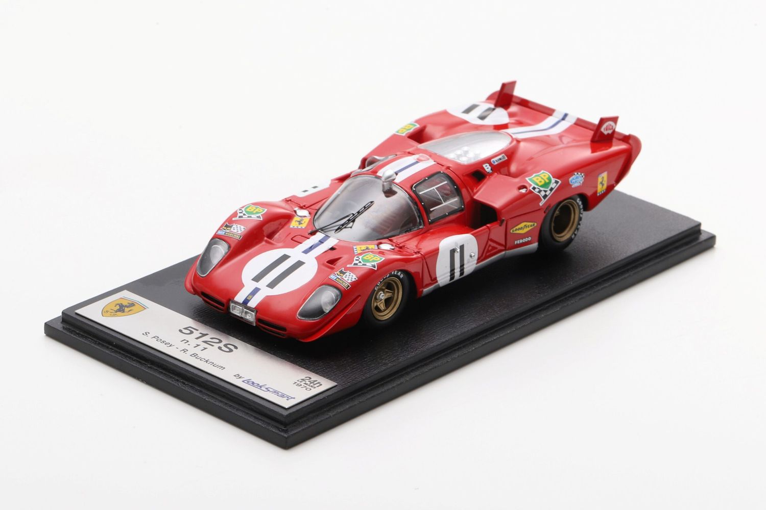 1:43 Looksmart - Ferrari 512 S Long Tail #11 N.A.R.T. North American Racing 24h Le Mans 1970 R. Bucknum / S. Posey – 4. Platz 1:43 Looksmart - Ferrari 512 S Long Tail #11 N.A.R.T. North American Racing 24h Le Mans 1970 R. Bucknum / S. Posey – 4. Platz