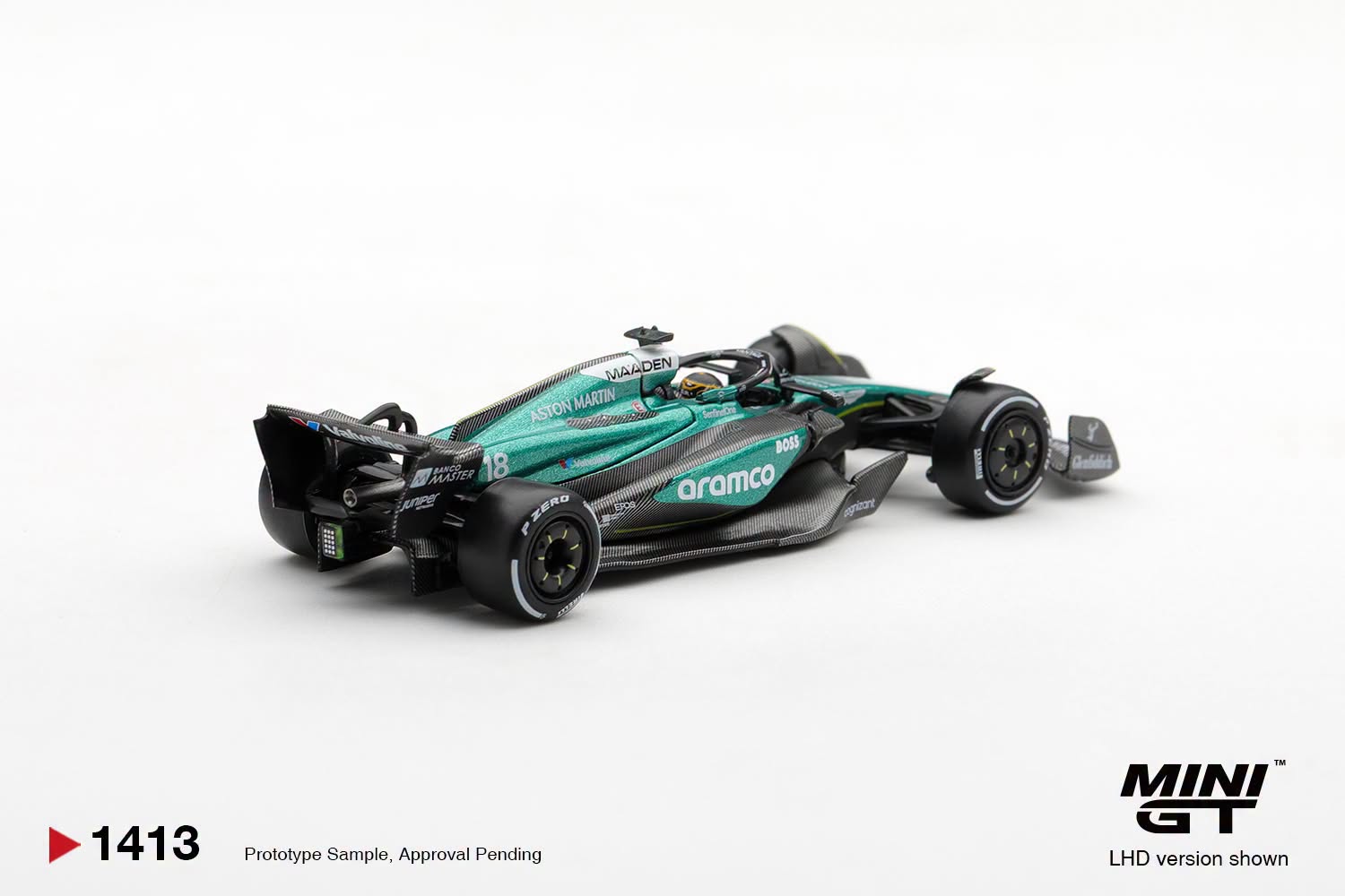1:64 Mini GT - 2024 Aston Martin AMR26 #18 Lance Stroll Las Vegas GP *Blister packaging*