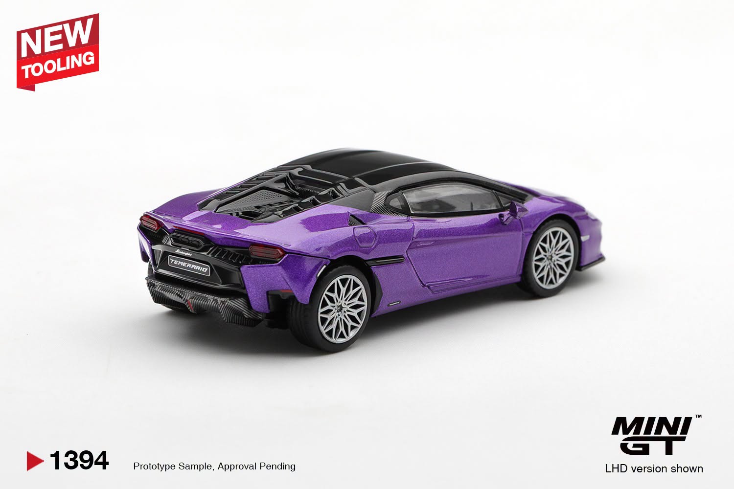 1:64 Mini GT - 2026 Lamborghini Temerario, viola pasifae