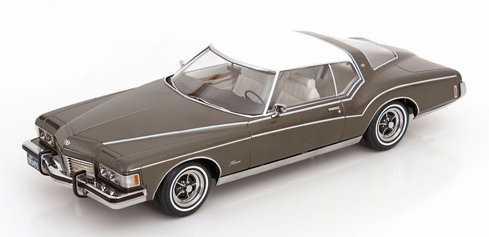 1:18 KK Scale - Buick Riviera 1973 graumetallic/weiß 1:18 KK Scale - Buick Riviera 1973 graumetallic/weiß