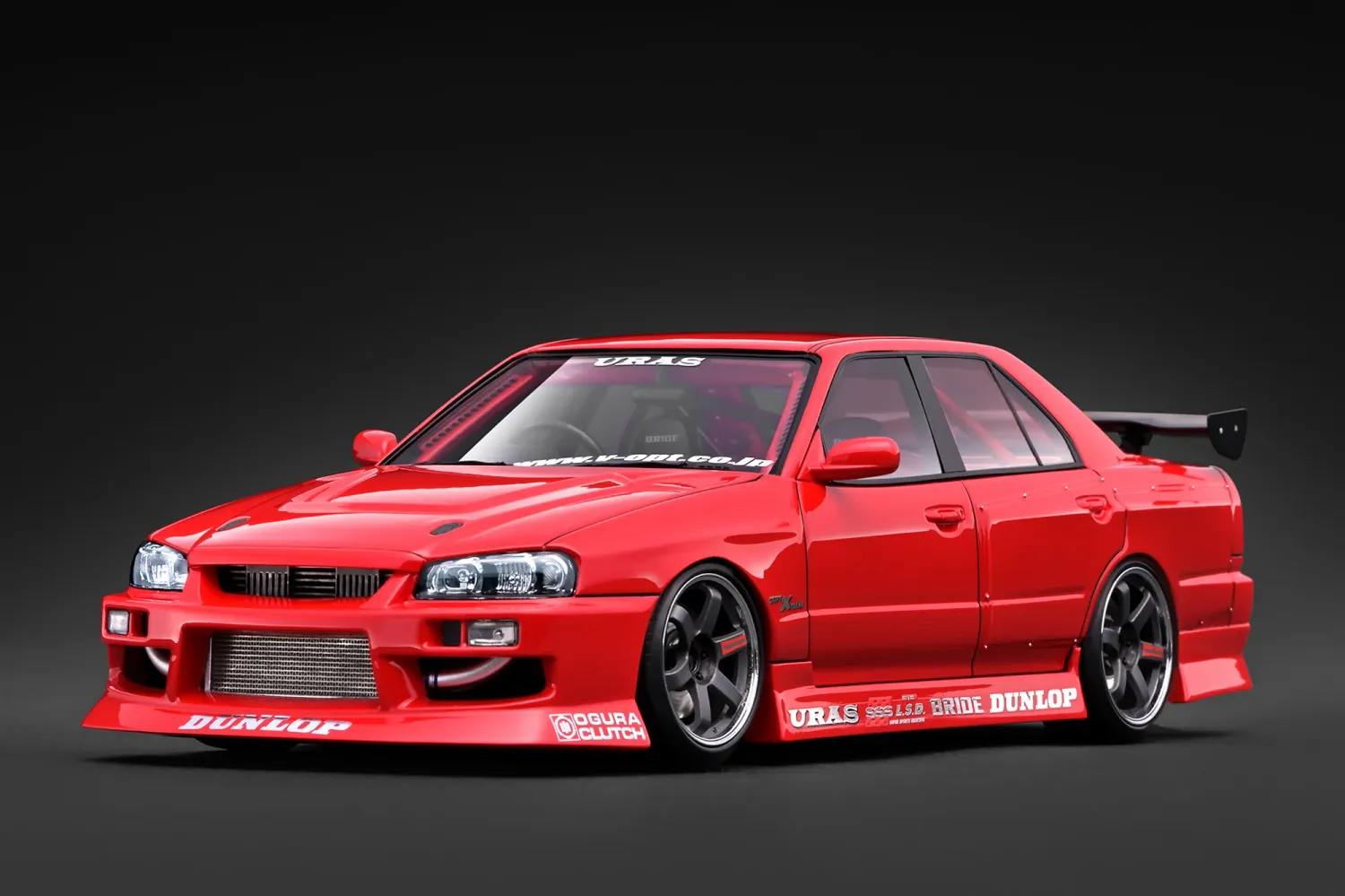 1:18 Ignition - URAS Skyline ER34 , red metallic