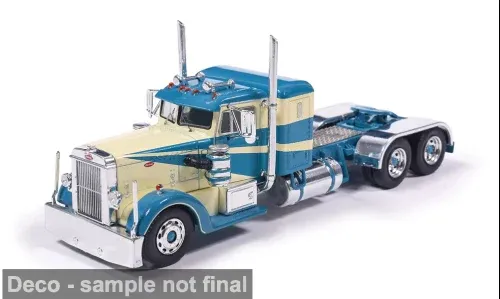 1:64 Ixo USA - 1952 Peterbilt 350 Blue / Beige
