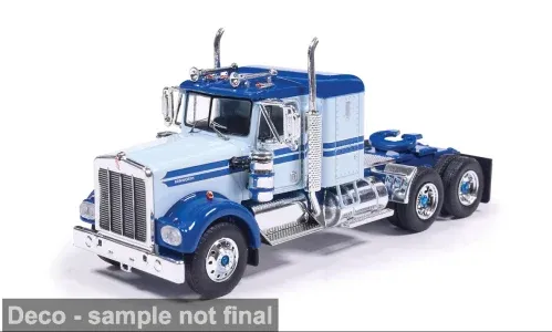 1:64 Ixo USA - 1976 Kenworth W900A Blue / Light Blue